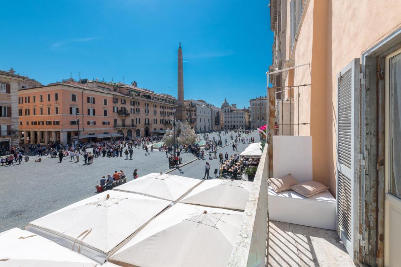 Ferienwohnung New! Amazing Piazza Navona View Rom Exterior foto