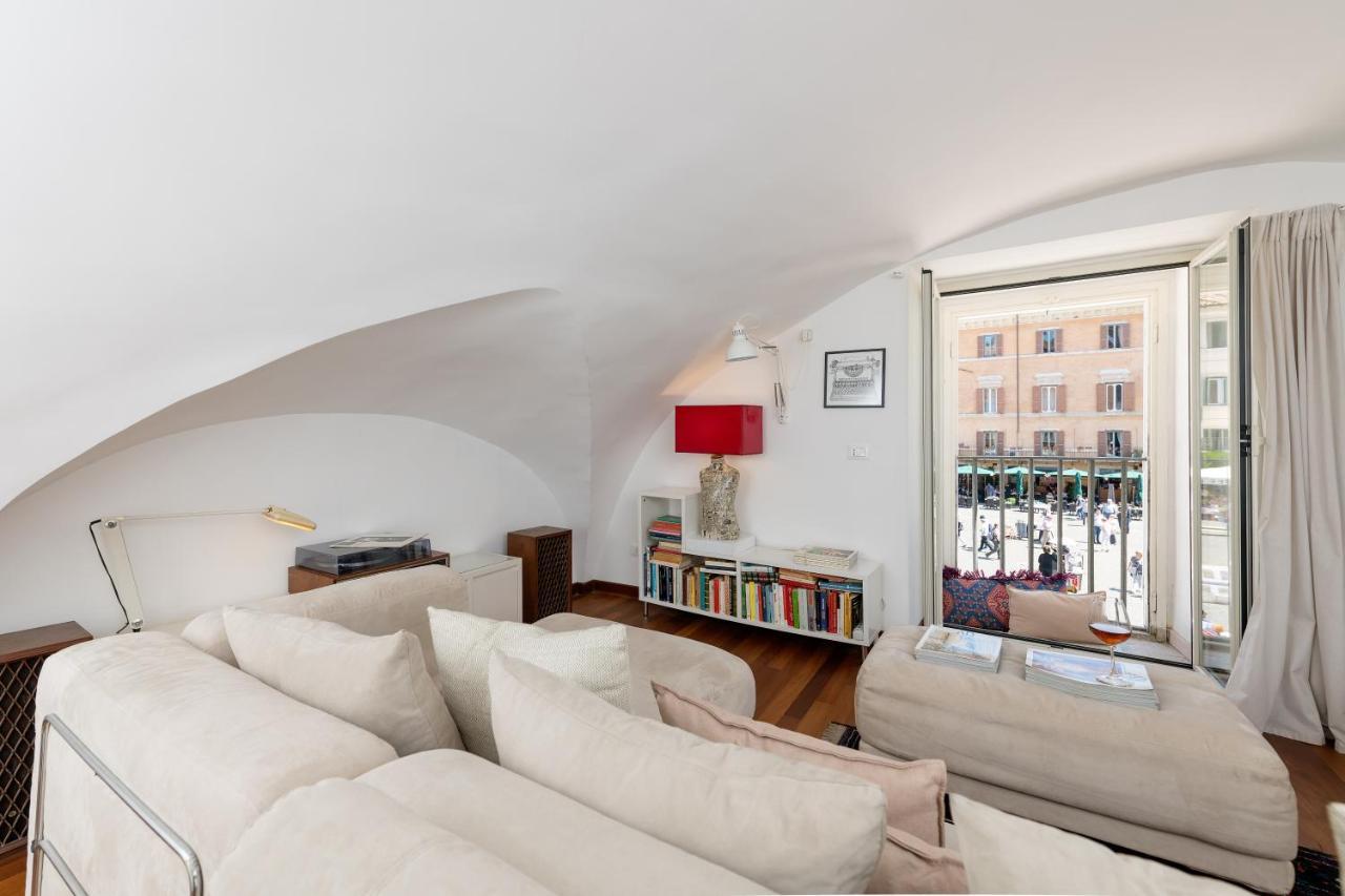 Ferienwohnung New! Amazing Piazza Navona View Rom Exterior foto