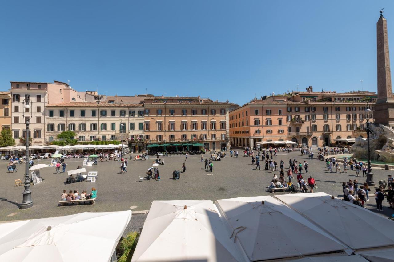 Ferienwohnung New! Amazing Piazza Navona View Rom Exterior foto