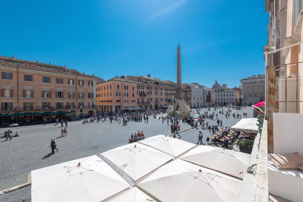 Ferienwohnung New! Amazing Piazza Navona View Rom Exterior foto