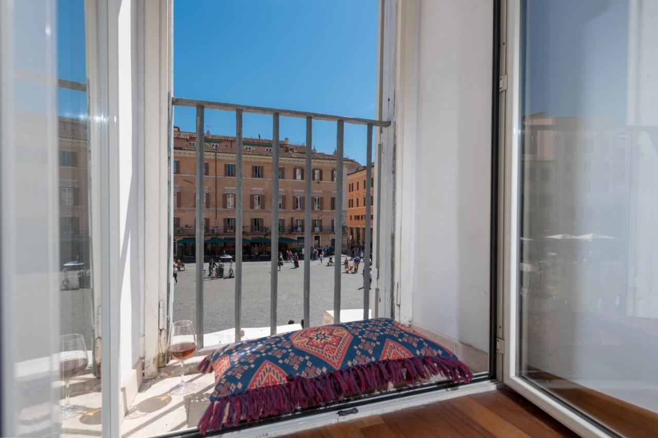 Ferienwohnung New! Amazing Piazza Navona View Rom Exterior foto