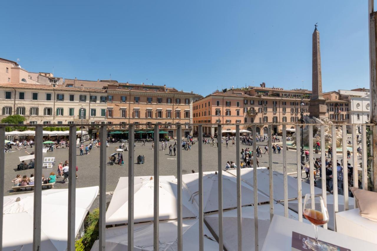 Ferienwohnung New! Amazing Piazza Navona View Rom Exterior foto