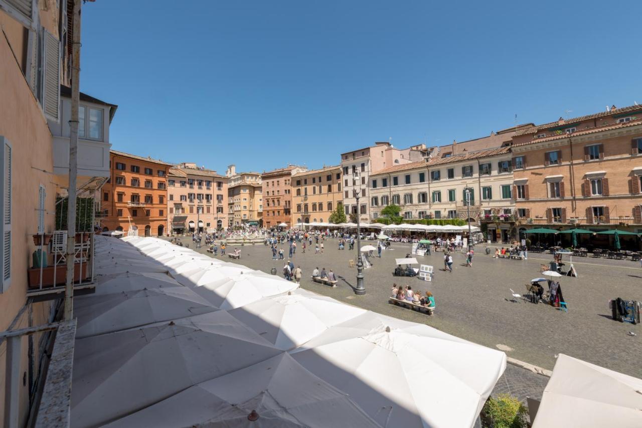 Ferienwohnung New! Amazing Piazza Navona View Rom Exterior foto