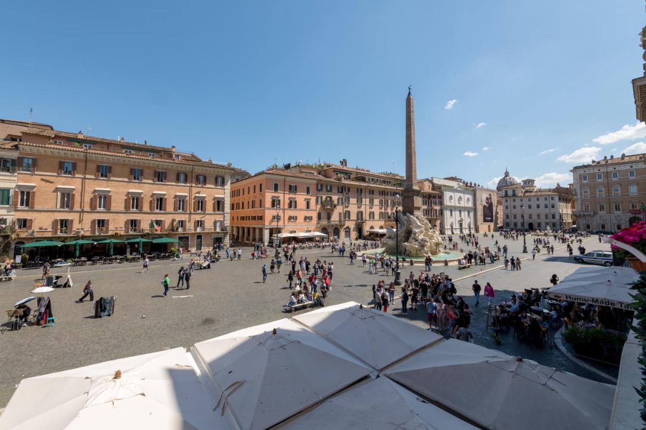 Ferienwohnung New! Amazing Piazza Navona View Rom Exterior foto